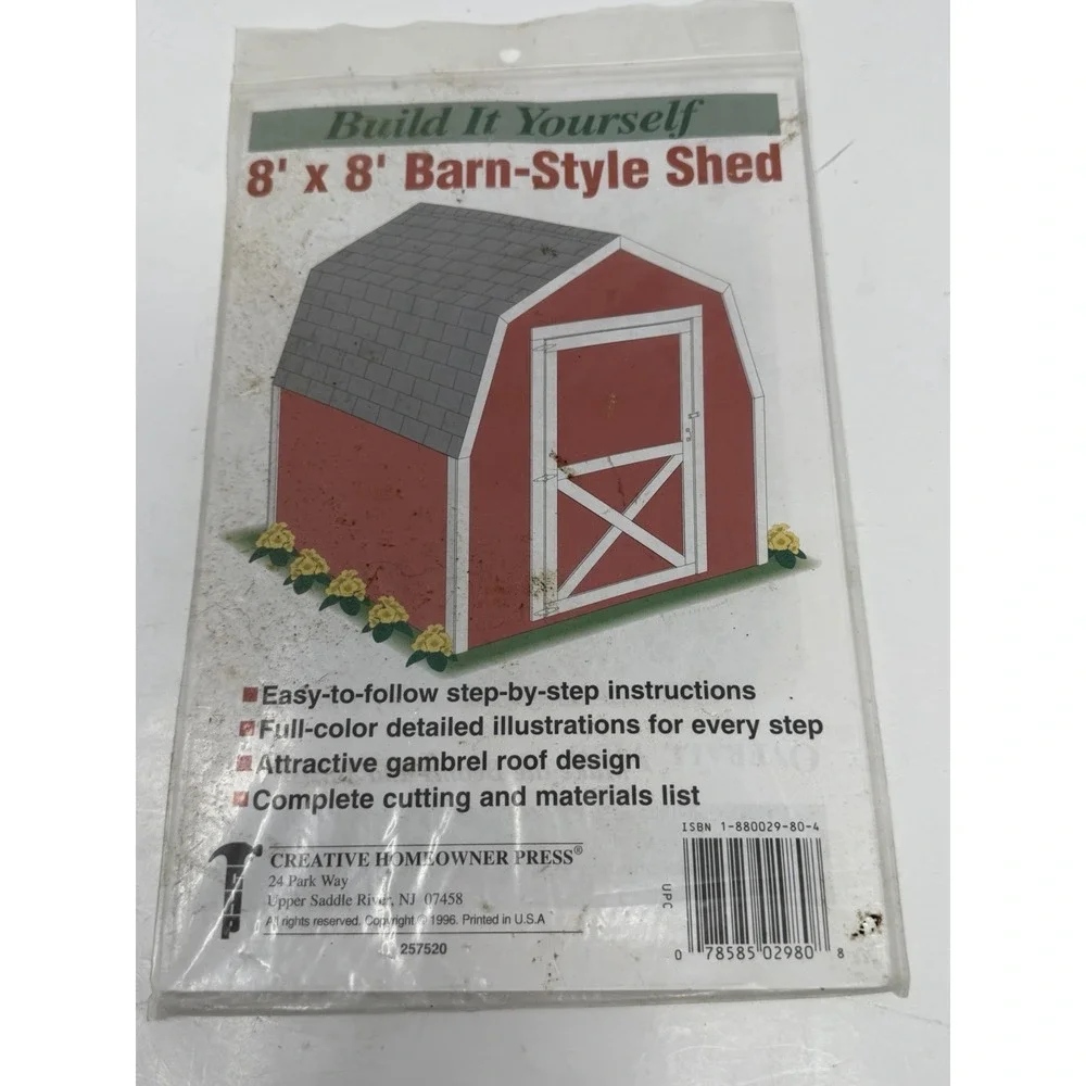 Lot of 7 Vintage‎ DIY Project Plans